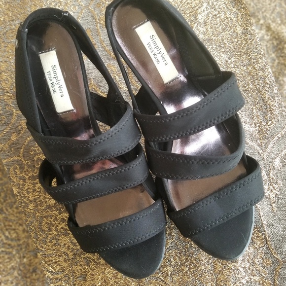 Simply Vera Strappy Heels - Picture 5 of 7